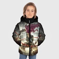 Куртка зимняя для мальчика Darksiders Warrior, цвет: 3D-красный — фото 2