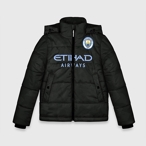 Зимняя куртка для мальчика Man City FC: Black 17/18 / 3D-Светло-серый – фото 1