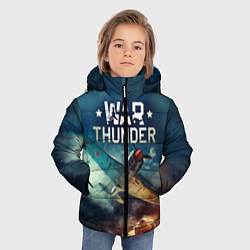 Куртка зимняя для мальчика Гром войны, цвет: 3D-черный — фото 2