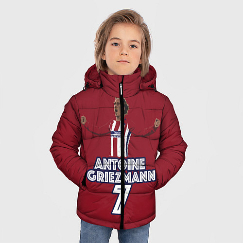 Зимняя куртка для мальчика Antoine Griezmann 7 / 3D-Черный – фото 3