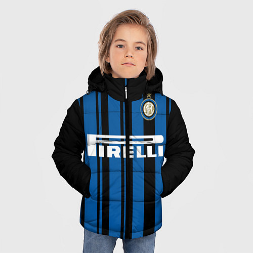 Зимняя куртка для мальчика Inter FC: Home 17/18 / 3D-Черный – фото 3