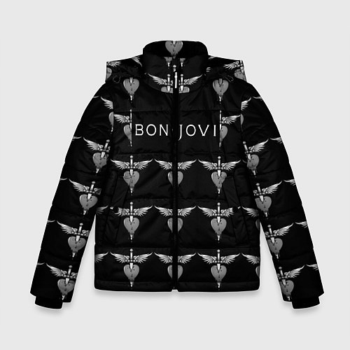 Зимняя куртка для мальчика Bon Jovi / 3D-Черный – фото 1