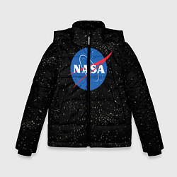 Куртка зимняя для мальчика NASA: Endless Space, цвет: 3D-красный