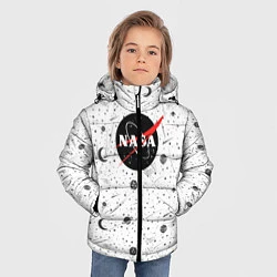 Куртка зимняя для мальчика NASA: Moonlight, цвет: 3D-светло-серый — фото 2