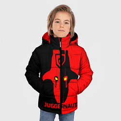 Куртка зимняя для мальчика Juggernaut Blood, цвет: 3D-красный — фото 2