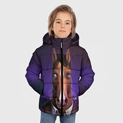 Куртка зимняя для мальчика BoJack, цвет: 3D-черный — фото 2