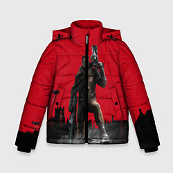 Куртка зимняя для мальчика Soldier: William Blaskovitz, цвет: 3D-красный