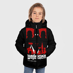 Куртка зимняя для мальчика Wolfenstein: Nazi Soldiers, цвет: 3D-красный — фото 2