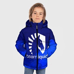 Куртка зимняя для мальчика Team Liquid: Polygons, цвет: 3D-черный — фото 2