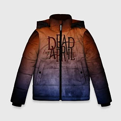 Куртка зимняя для мальчика Dead by April, цвет: 3D-светло-серый