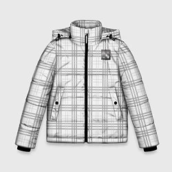 Куртка зимняя для мальчика Dota 2 - Grey logo 2022, цвет: 3D-красный