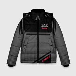 Зимняя куртка для мальчика Audi: Crey & Black