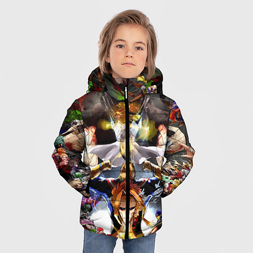 Зимняя куртка для мальчика My Hero Academia / 3D-Черный – фото 3