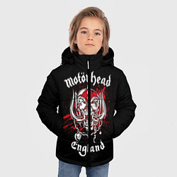 Куртка зимняя для мальчика Motorhead England, цвет: 3D-черный — фото 2