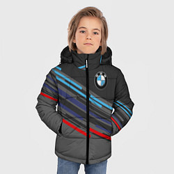 Куртка зимняя для мальчика BMW BRAND COLOR, цвет: 3D-черный — фото 2