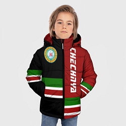 Куртка зимняя для мальчика Chechnya, Russia, цвет: 3D-черный — фото 2