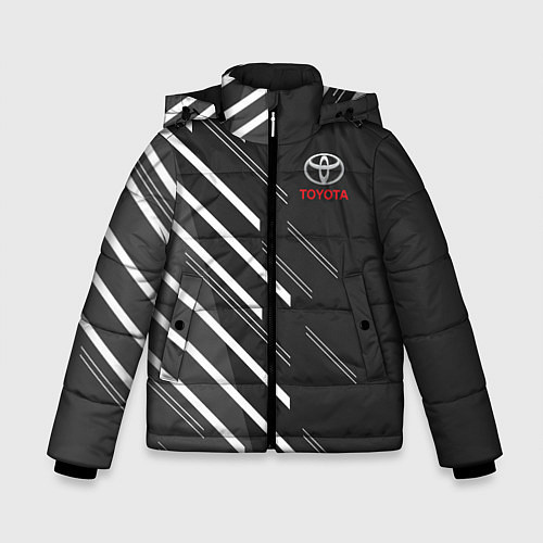 Зимняя куртка для мальчика Toyota: White Rays / 3D-Светло-серый – фото 1