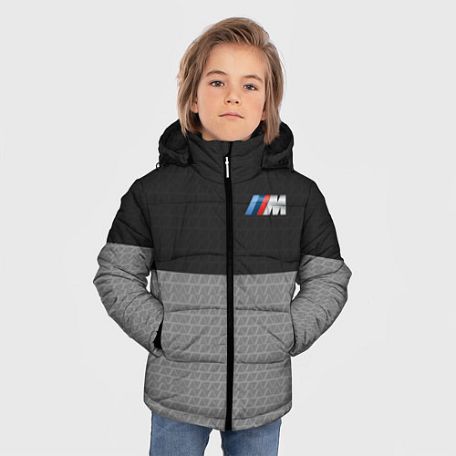 Зимняя куртка для мальчика BMW 2018 M Sport / 3D-Черный – фото 3
