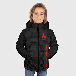 Куртка зимняя для мальчика Mitsubishi: Sport Line, цвет: 3D-черный — фото 2