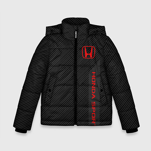 Зимняя куртка для мальчика Honda: Sport Line / 3D-Светло-серый – фото 1