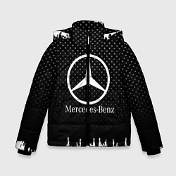 Куртка зимняя для мальчика Mercedes-Benz: Black Side, цвет: 3D-черный