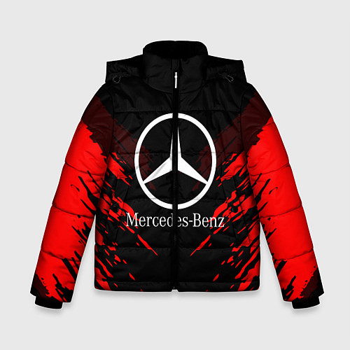 Зимняя куртка для мальчика Mercedes-Benz: Red Anger / 3D-Светло-серый – фото 1