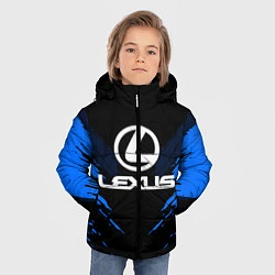 Куртка зимняя для мальчика Lexus: Blue Anger, цвет: 3D-светло-серый — фото 2