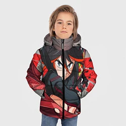 Куртка зимняя для мальчика Рюко, цвет: 3D-красный — фото 2