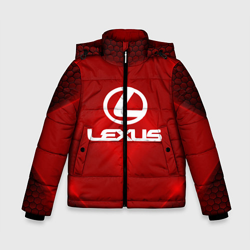Зимняя куртка для мальчика Lexus: Red Light / 3D-Черный – фото 1