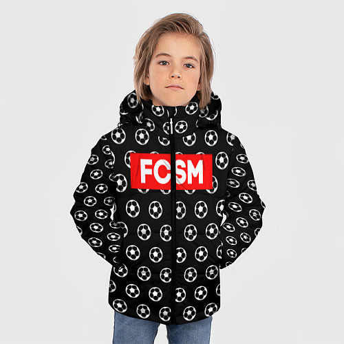 Зимняя куртка для мальчика FCSM Supreme / 3D-Черный – фото 3