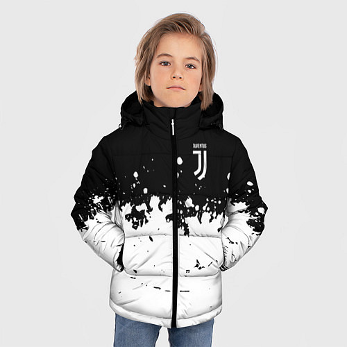 Зимняя куртка для мальчика FC Juventus Sport / 3D-Черный – фото 3