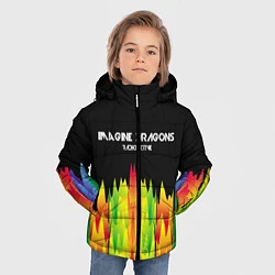 Куртка зимняя для мальчика Imagine Dragons: Radioactive, цвет: 3D-красный — фото 2