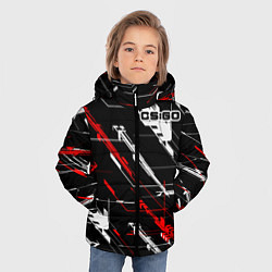 Куртка зимняя для мальчика CS:GO AWP, цвет: 3D-черный — фото 2