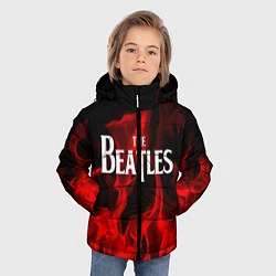 Куртка зимняя для мальчика The Beatles: Red Flame, цвет: 3D-красный — фото 2