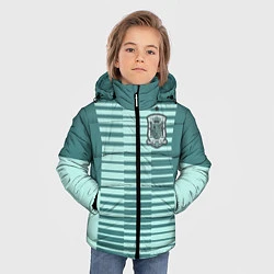 Куртка зимняя для мальчика Сборная Испании: Вратарская ЧМ-2018, цвет: 3D-черный — фото 2