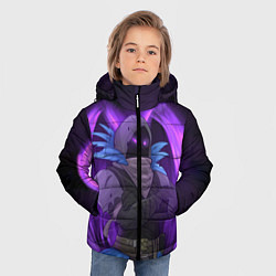 Куртка зимняя для мальчика Violet Raven, цвет: 3D-красный — фото 2