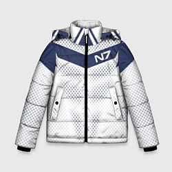 Куртка зимняя для мальчика N7: White Armor, цвет: 3D-красный