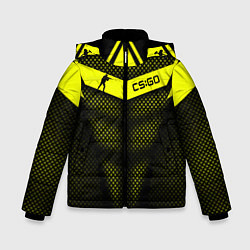 Зимняя куртка для мальчика CS:GO Yellow Carbon