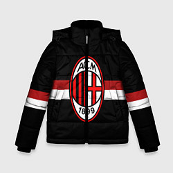 Куртка зимняя для мальчика AC Milan 1899, цвет: 3D-красный