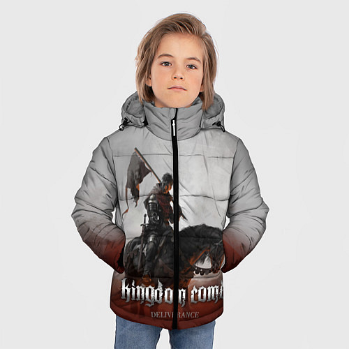 Зимняя куртка для мальчика Kingdom Come: Knight Henry / 3D-Черный – фото 3