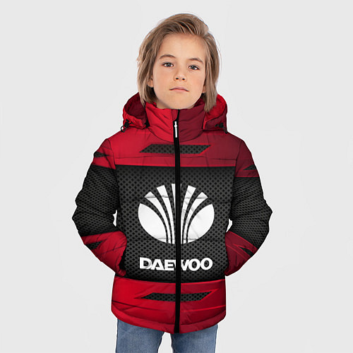 Зимняя куртка для мальчика Daewoo Sport / 3D-Черный – фото 3