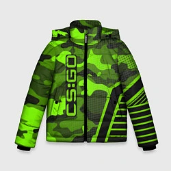 Зимняя куртка для мальчика CS:GO Light Green Camo
