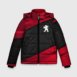 Зимняя куртка для мальчика Peugeot: Red Sport