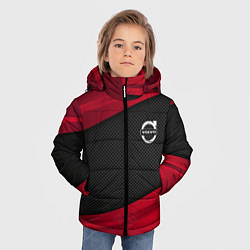 Куртка зимняя для мальчика Volvo: Red Sport, цвет: 3D-черный — фото 2