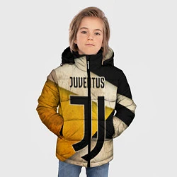 Куртка зимняя для мальчика FC Juventus: Old Style, цвет: 3D-черный — фото 2