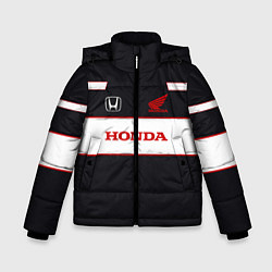 Куртка зимняя для мальчика Honda Sport, цвет: 3D-черный