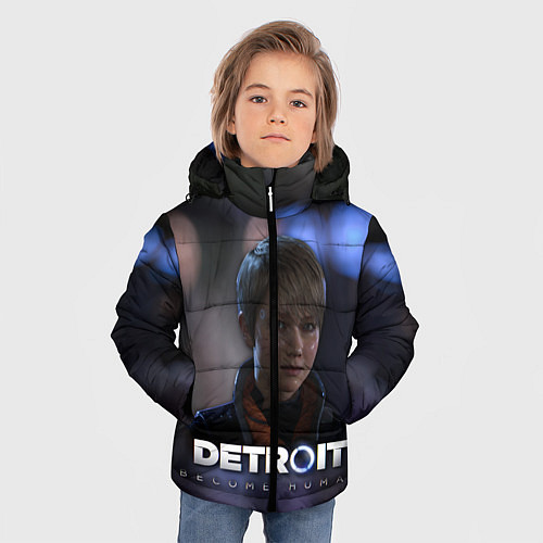 Зимняя куртка для мальчика Detroit: Kara / 3D-Черный – фото 3