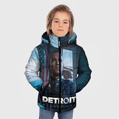 Зимняя куртка для мальчика Detroit: Markus / 3D-Черный – фото 3