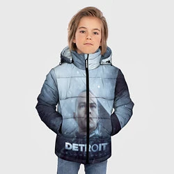 Куртка зимняя для мальчика Become Human, цвет: 3D-черный — фото 2