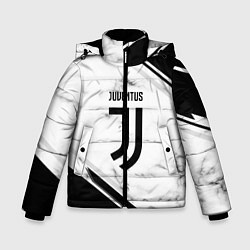 Куртка зимняя для мальчика Juventus, цвет: 3D-черный